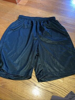 CHAMPRO Men's Black Athletic Mesh BASKETBALL Shorts